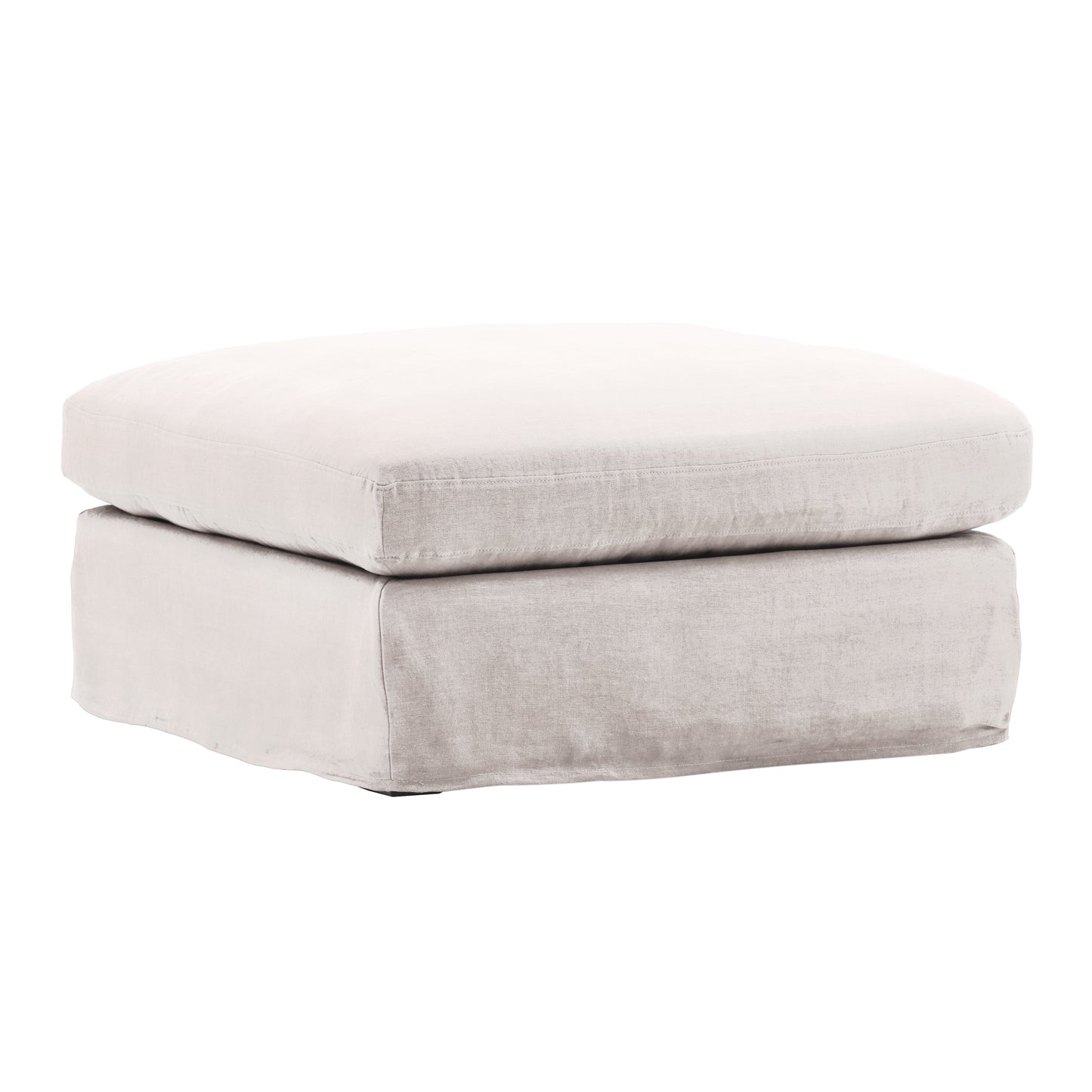 Atticusa Slipcover Collection - Slipcover - 100% Linen Performance Fabric - Easton Natural