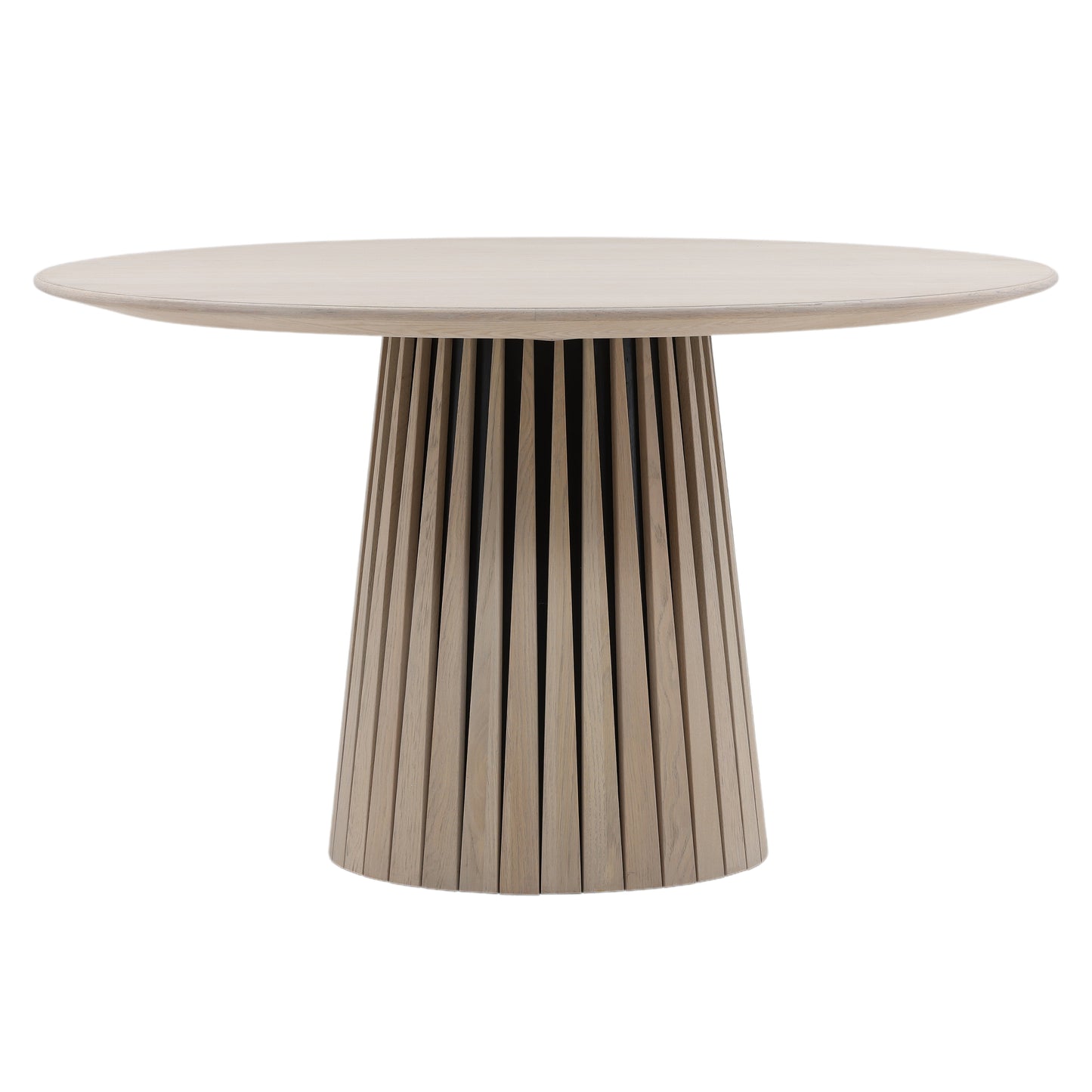 Augustine Dining Table - Oak Wood - Light Natural