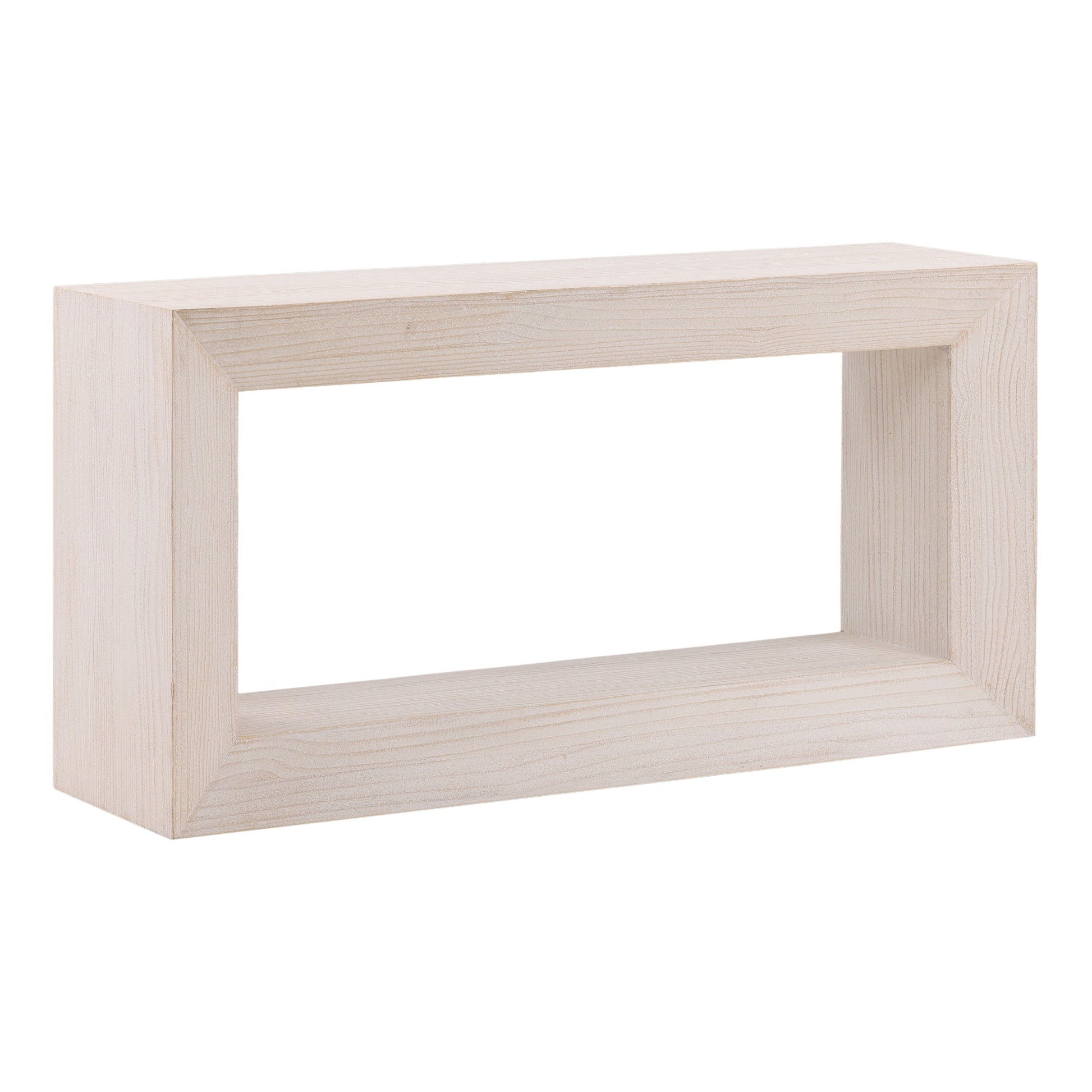 Celeste Console - Reclaimed Pine Wood - Whitewash