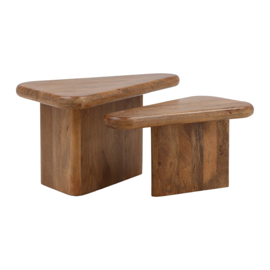 Leonoraine Coffee Table - Mango Wood - Brown