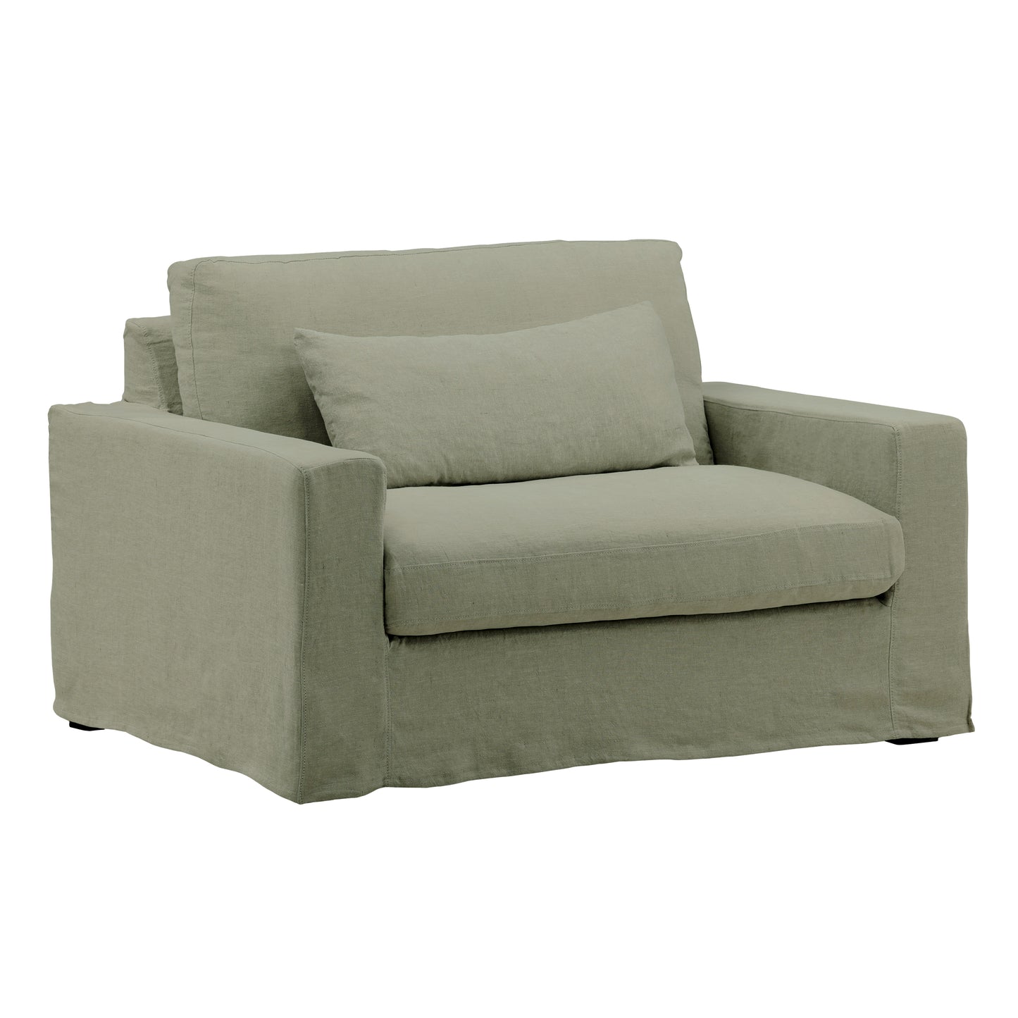 Marcelluse Slipcover Collection - Slipcover - 100% Linen Performance Fabric - Easton Forest