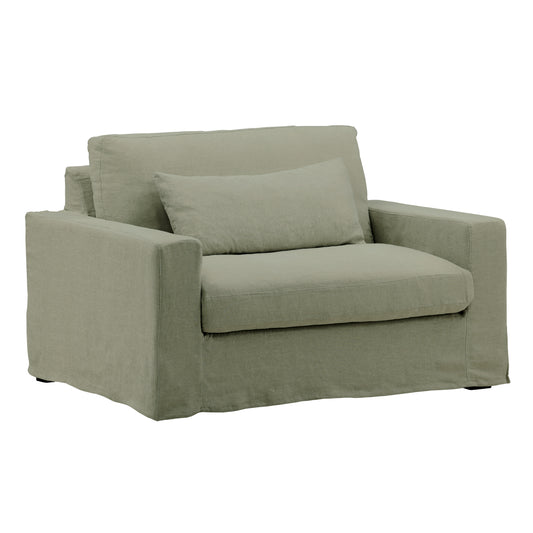 Marcelluse Slipcover Collection - Slipcover - 100% Linen Performance Fabric - Easton Forest