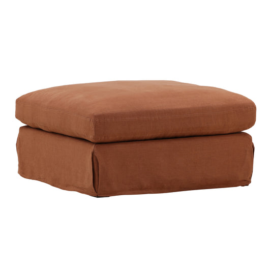 Henriettaus Slipcover Collection - Slipcover - 100% Linen Performance Fabric - Easton Sienna