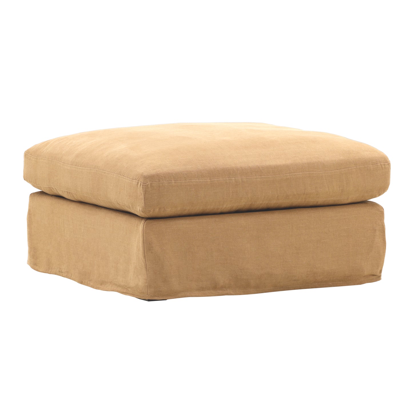 Henriettae Slipcover Collection - Slipcover - 100% Linen Performance Fabric - Easton Wheat