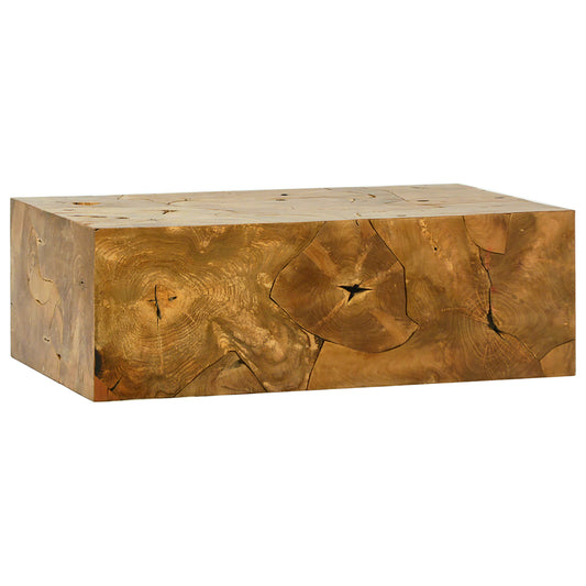 Ambroseette Coffee Table - Teak Wood - Natural Teak Finish